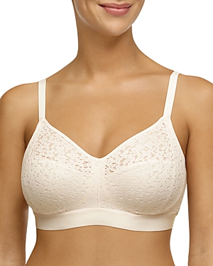 Chantelle Norah Supportive Wirefree Bra In Talc