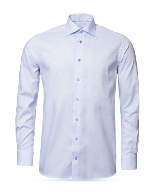 Contemporary Fit Textured Solid Shirt