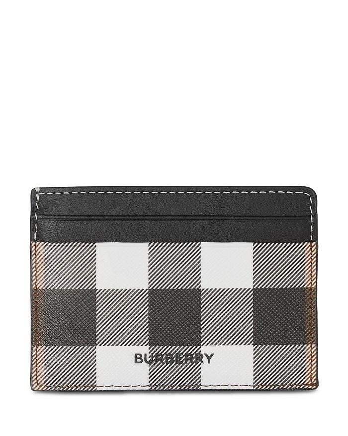 Burberry - Check Card Case