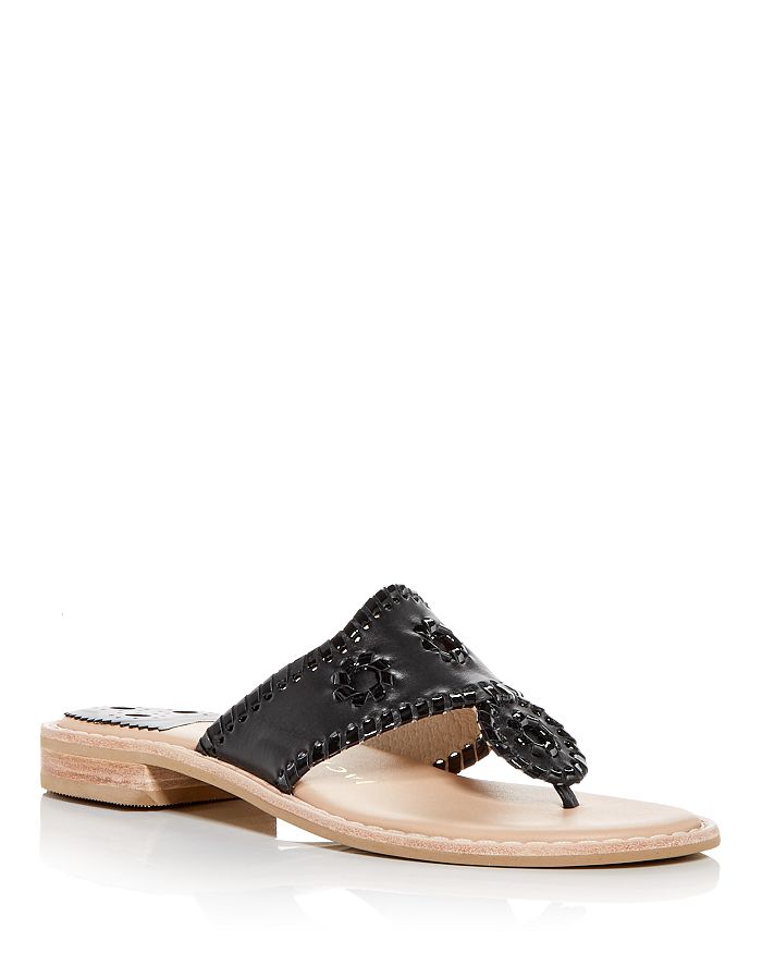 Jack rogers lauren sandal buff top