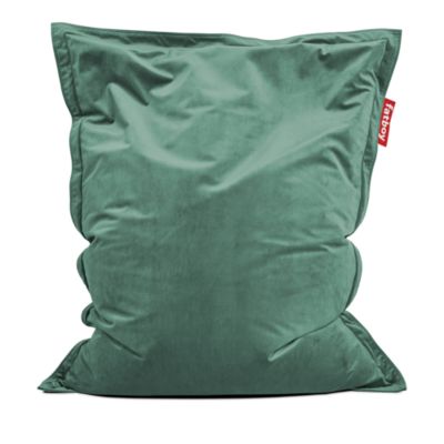 Slim Velvet Bean Bag Chair