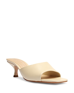 Schutz Women's Dethalia Slip On Sandals In Eggshell