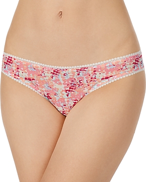 On Gossamer Triple Mesh Print Bikini In Bright Spot