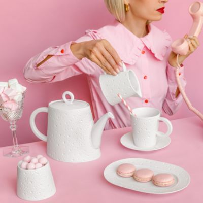 Ecume White Dinnerware Collection