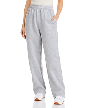 Alo Yoga Accolade Straight Leg Sweatpants In Athletic Heather Grey