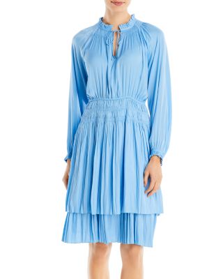 T Tahari Tiered Long Sleeve Dress | Bloomingdale's