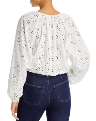 White Eyelet Tops - Bloomingdale's