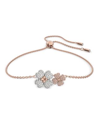 Swarovski Latisha Flower Crystal Bracelet | Bloomingdale's Jewelry ...