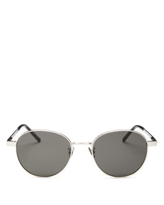 Saint Laurent Round Sunglasses, 53mm | Bloomingdale display picture 3