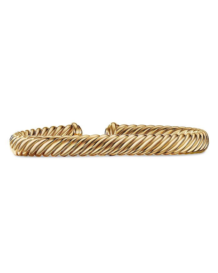 David Yurman - 18K Yellow Gold Cablespira&reg; Cuff Bracelet