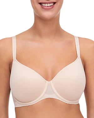 Shop Chantelle Pure Light Spacer Bra In Nude Blush