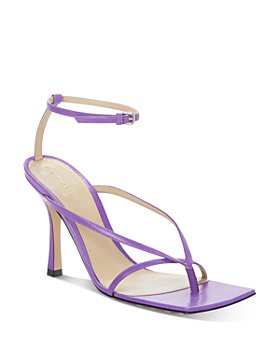 Bottega Veneta - Women's Square Toe High Heel Sandals