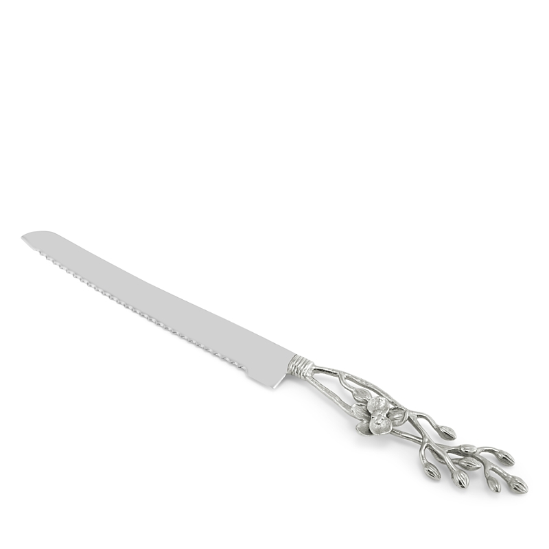 Michael Aram White Orchid Bread Knife
