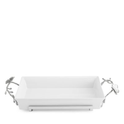 Michael Aram White Orchid 3-Quart Casserole Dish | Bloomingdale's