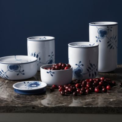 Blue Fluted Mega Serveware
