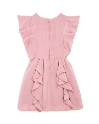 Girls' Ruffled Crepe Dress - Little Kid, Big Kid