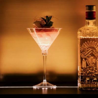 Pebbles Martini Glass