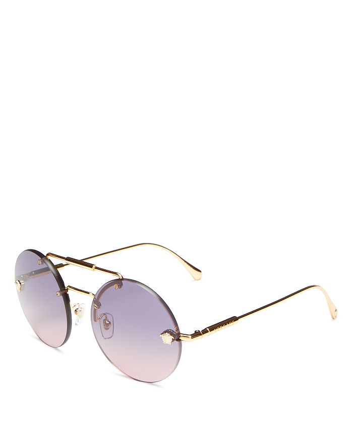 Versace round sunglasses deals