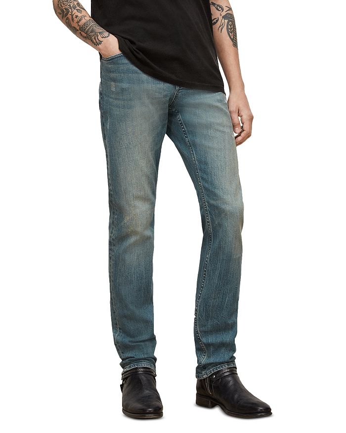 John Varvatos JV702 Slim Fit Jeans in Old Blue Bloomingdale's