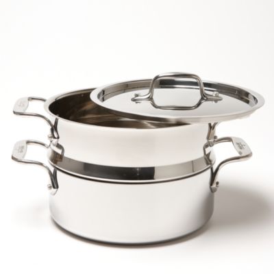All-Clad All Clad Stainless Steel 2.5 Quart Steamer Set | Bloomingdale ...