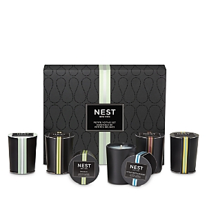 Shop Nest Fragrances Petite Scented Votives, Set Of 6 In Black