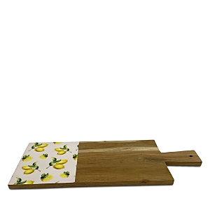 Godinger Wood Paddle Board with Lemon Decal