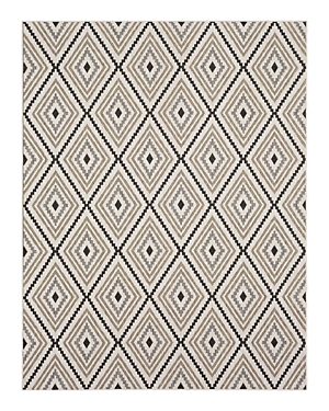 Drew & Jonathan Home Drew And Jonathan Home Outdoor Oldenburg Area Rug, 4' X 5'6 In Charcoal
