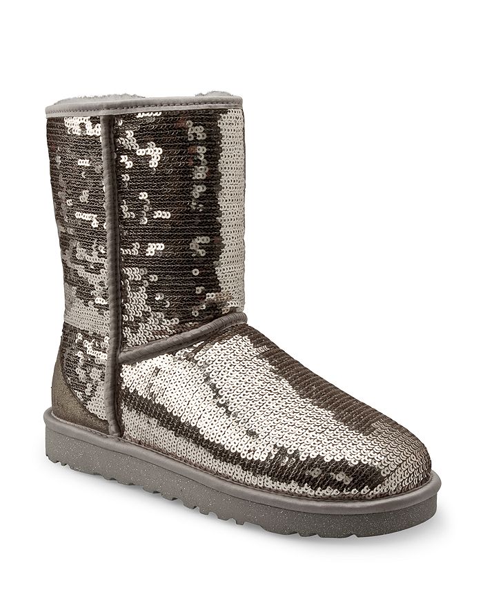UGG Classic Short Sequin Bootie - Free Shipping