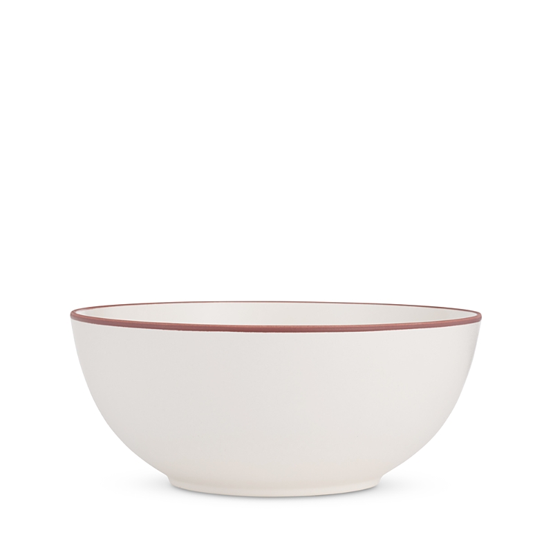 Nambe Taos Deep Stoneware Serving Bowl In Agate