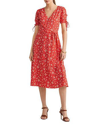 Ralph Lauren Floral Midi Dress | Bloomingdale's