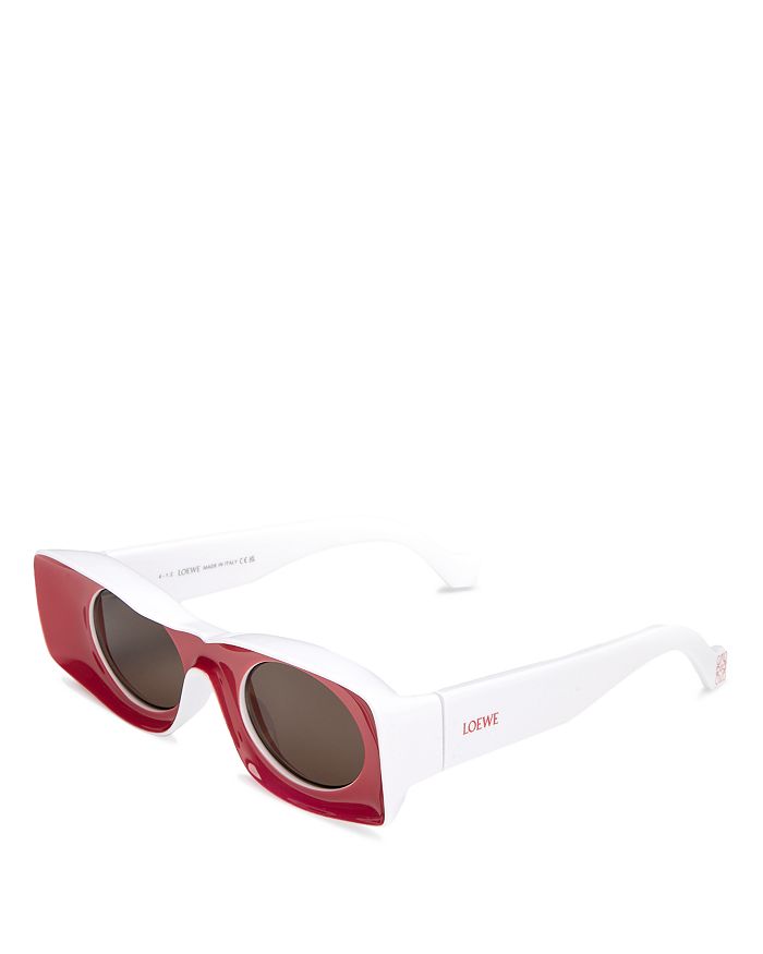 Loewe Paula\'s Ibiza Rectangle Sunglasses, 49mm | Bloomingdale\'s