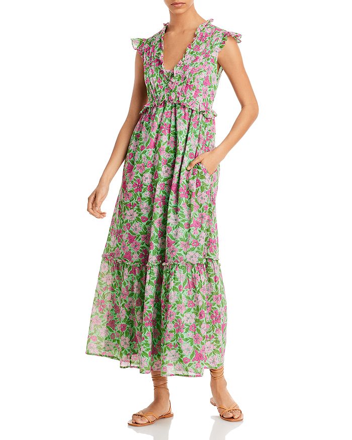 Banjanan Constance Floral Print Ruffled Dress | Bloomingdale's