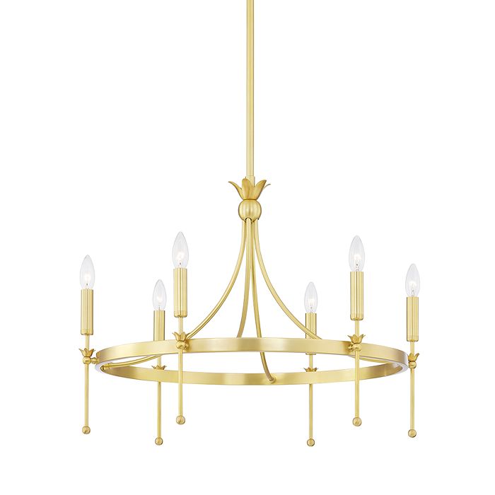 Hudson Valley Gates 6 Light Chandelier Bloomingdale's