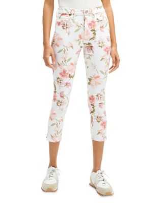 Jen 7 Jen7 Cropped Skinny Jeans in Wild Garden | Bloomingdale's