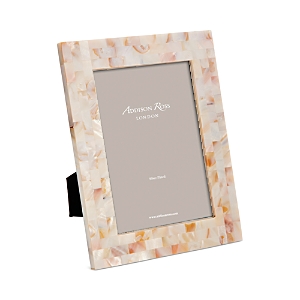 Addison Ross Chequer Board Mother-of-pearl Photo Frame, 4 X 6 In Multi