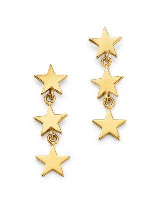 Zoë Chicco 14K Yellow Gold Itty Bitty Symbols Star Drop Earrings ...