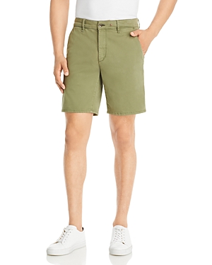 Rag & Bone Perry Cotton-blend Twill Shorts In Pale Army