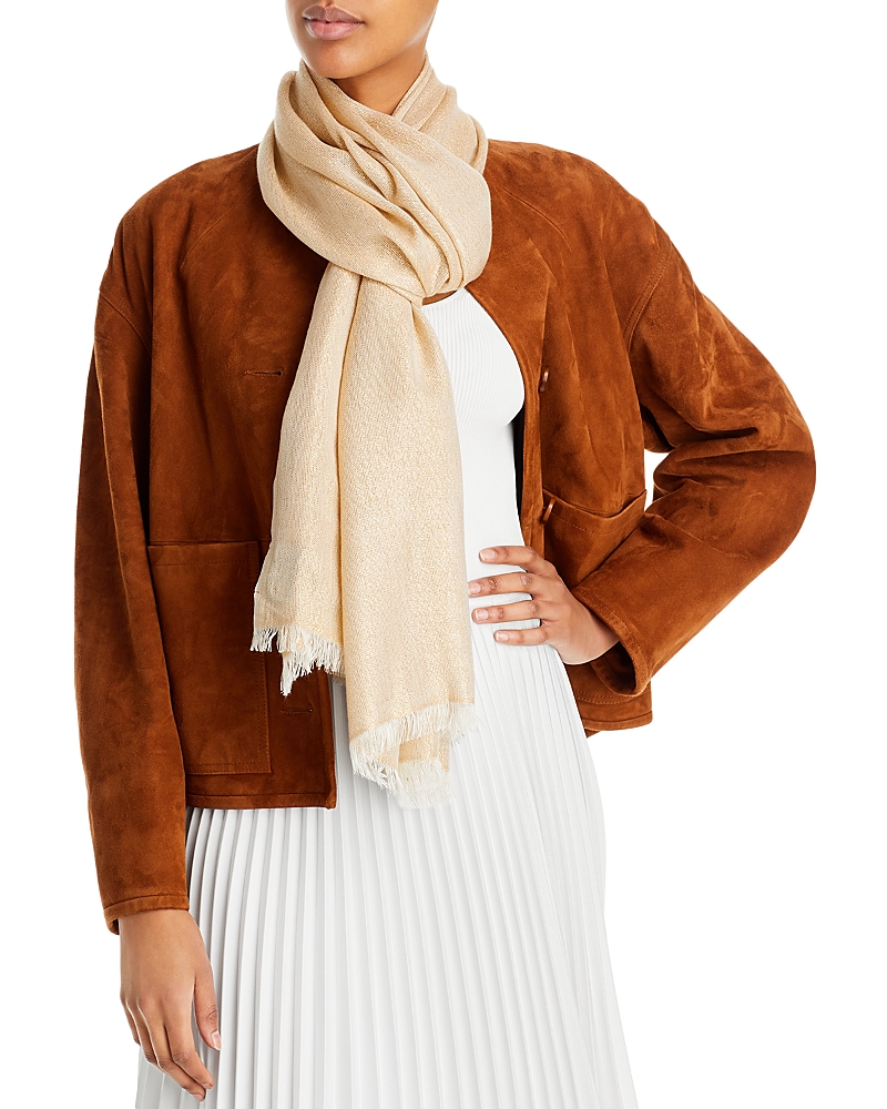 V Fraas Fraas Solid Metallic Scarf - Exclusive