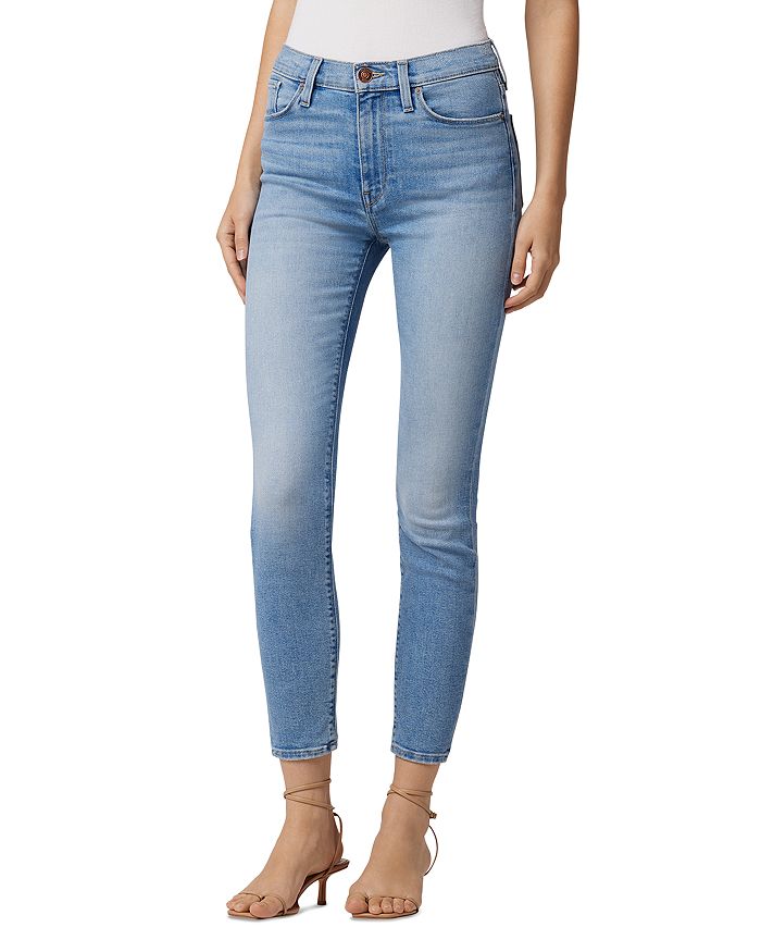 Hudson Barbara High Waist Skinny Jeans in Waterfalls | Bloomingdale's