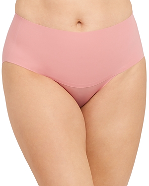 Spanx Undie -tectable Thong Soft Almond M In Soft Nude