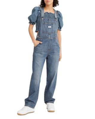 Vintage Denim Overalls in On Hiatus 