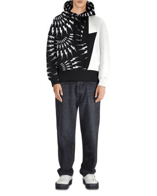 Neil Barrett Lightning Bolt Hoodie | Bloomingdale's