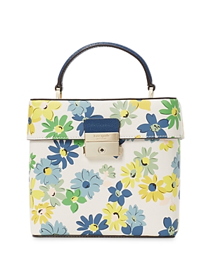 Kate Spade New York Voyage Floral Medley Small Leather Crossbody In ...