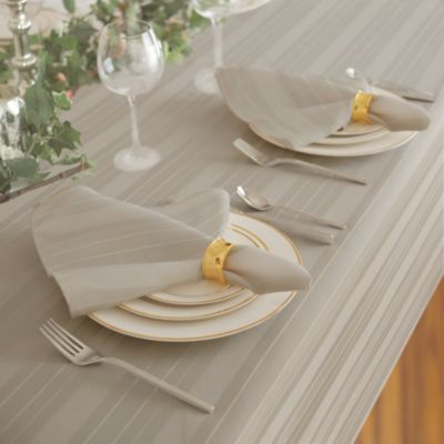 Denley Stripe Jacquard Table Collection