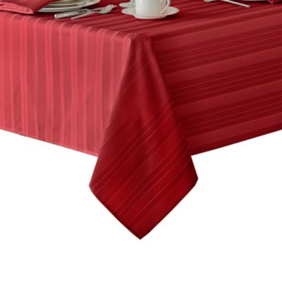 Denley Stripe Jacquard Oblong Tablecloth, 52" x 70"