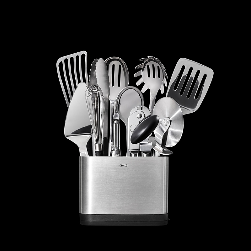 Oxo 15 Piece Stainless Steel Utensil Kit