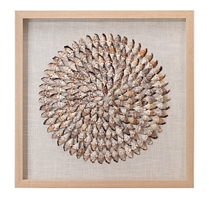 Jamie Young Riviera Framed Wall Art In Beige
