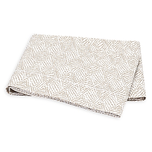 Matouk Duma Diamond Flat Sheet, Full-queen In Dune