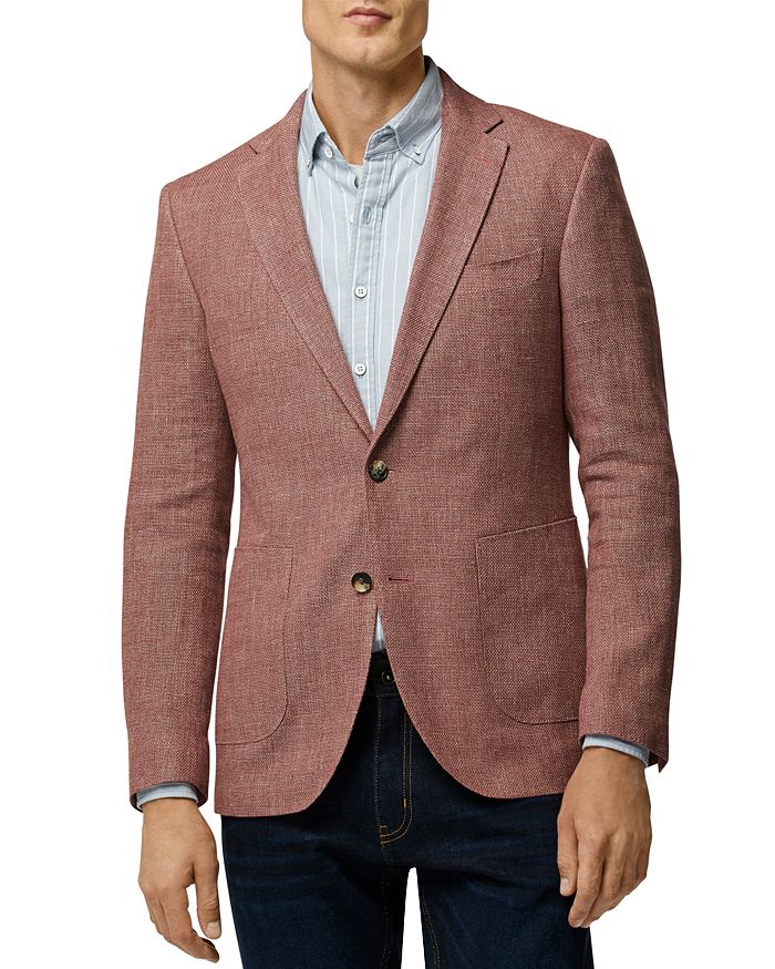 The Cascades Textured Regular Fit Sport Coat