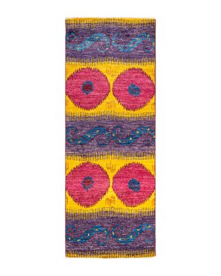 Bloomingdale's Modern M1740 Runner Area Rug, 3'2 x 8'7